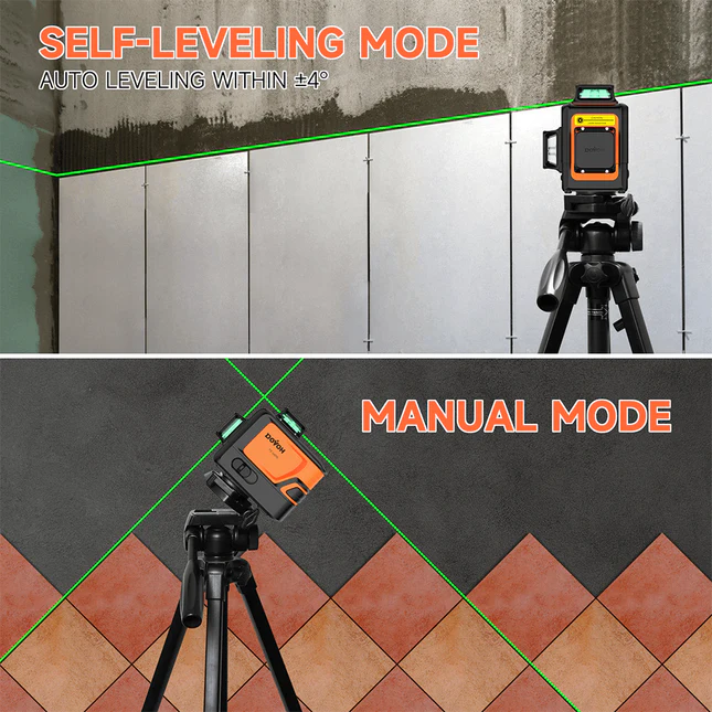 3x360 Green Self-Leveling Laser Level - Dovoh P3-360G - Image 2