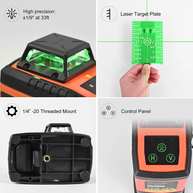 Floor Laser Level 4x360°- Dovoh K4-360G - Image 9