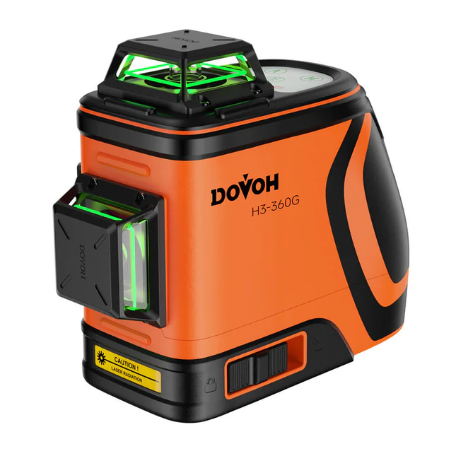 Ultra-Bright Outdoor Laser Level 3x360- Dovoh H3-360G - Image 6