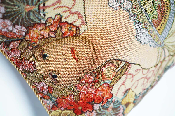 Alphonse Mucha Day Dream - Cushion Cover Art 45cm*45cm - Image 3