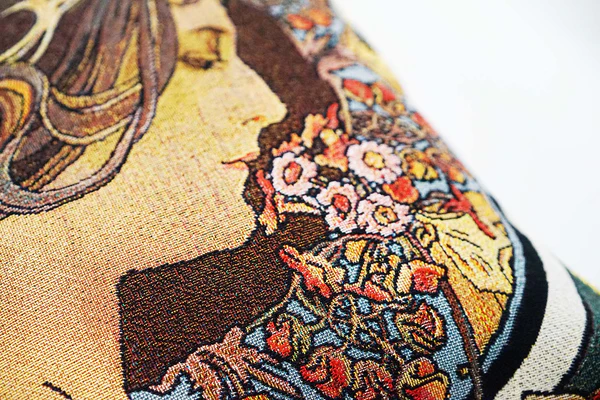Alphonse Mucha Primrose - Cushion Cover Art 45cm*45cm - Image 2