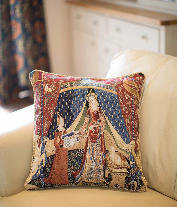 Lady and Unicorn A Mon Seul Desir - Cushion Cover Art 45cm*45cm - Image 2