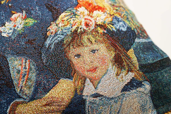 Pierre Auguste Renoir Two Sisters - Cushion Cover Art 45cm*45cm - Image 3