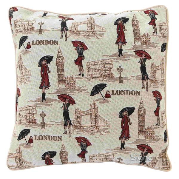 Miss London - Cushion Cover 45cm*45cm