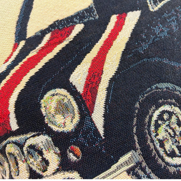 Union Jack Car - Panelled Cushion Cover 45cm*45cm - Image 3