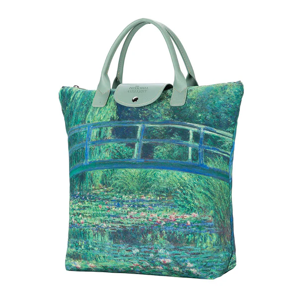 Monet The Pond - Art Foldaway Bag - Image 3