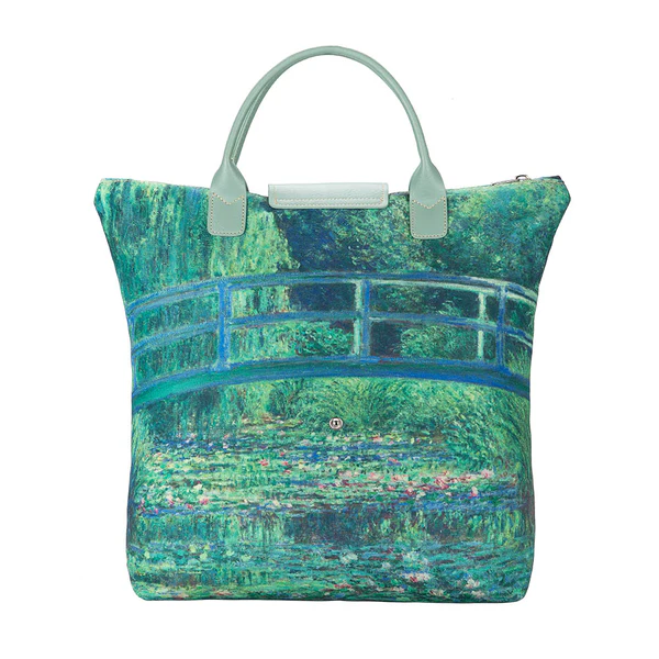 Monet The Pond - Art Foldaway Bag - Image 4