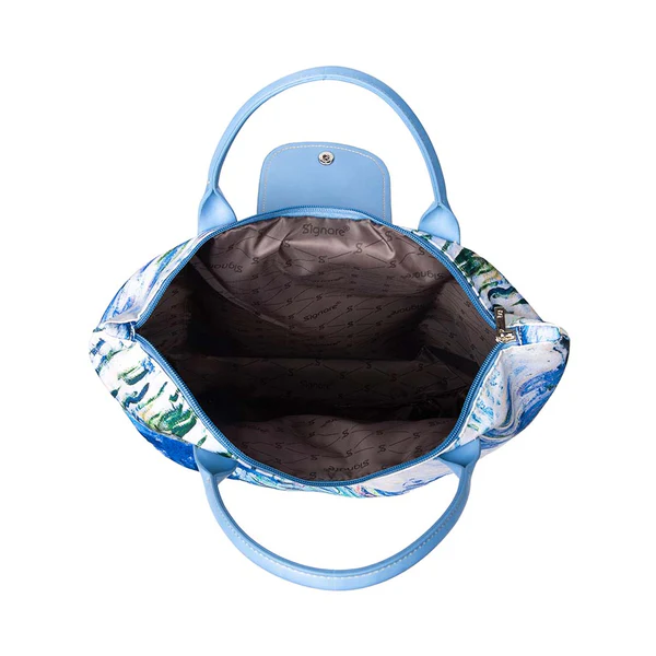 Monet Water Lilies - Art Foldaway Bag - Image 6