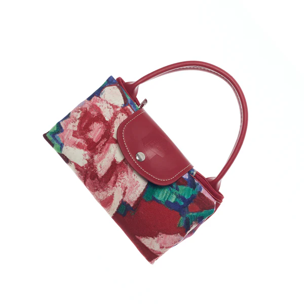 National Galleries Of Scotland Pink Rose - Art Foldaway Bag - Image 6