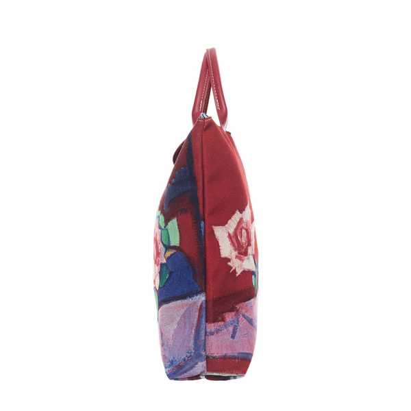 National Galleries Of Scotland Pink Rose - Art Foldaway Bag - Image 5