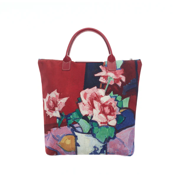 National Galleries Of Scotland Pink Rose - Art Foldaway Bag - Image 4