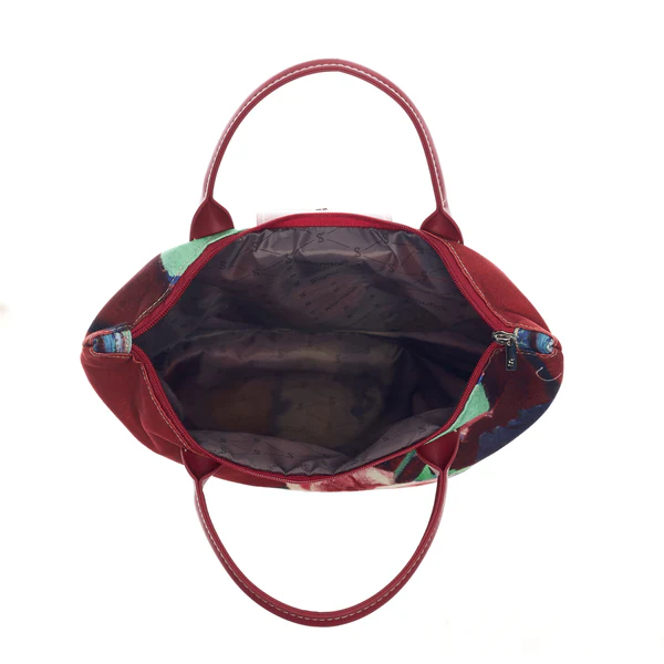 National Galleries Of Scotland Pink Rose - Art Foldaway Bag - Image 2