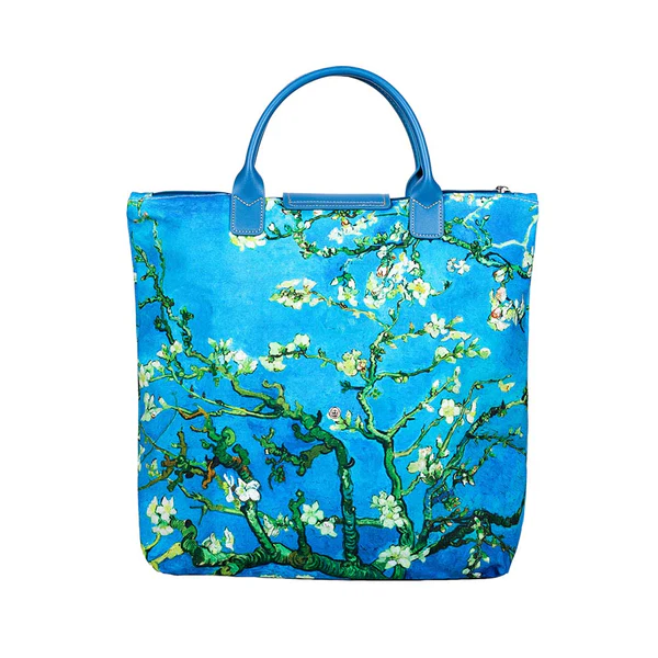 Van Gogh Almond Blossoms - Art Foldaway Bag - Image 3