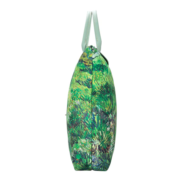 Van Gogh Long Grass with Butterflies - Art Foldaway Bag - Image 4