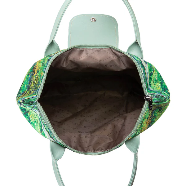 Van Gogh Long Grass with Butterflies - Art Foldaway Bag - Image 5