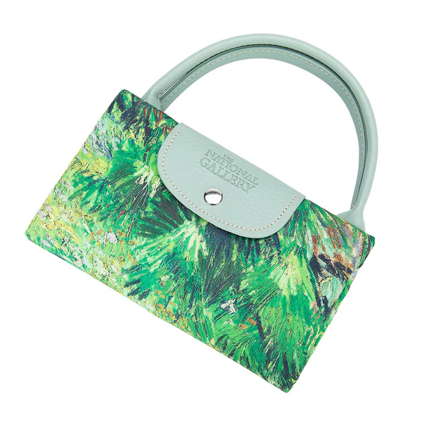 Van Gogh Long Grass with Butterflies - Art Foldaway Bag - Image 7