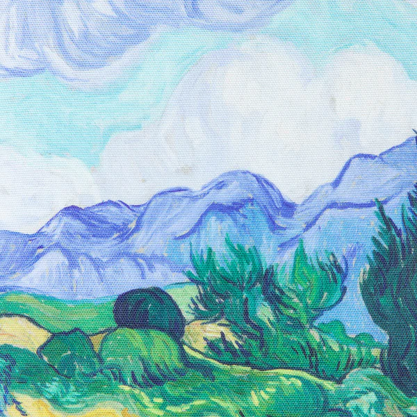 Van Gogh Wheatfield with Cypresses - Art Foldaway Bag - Image 5