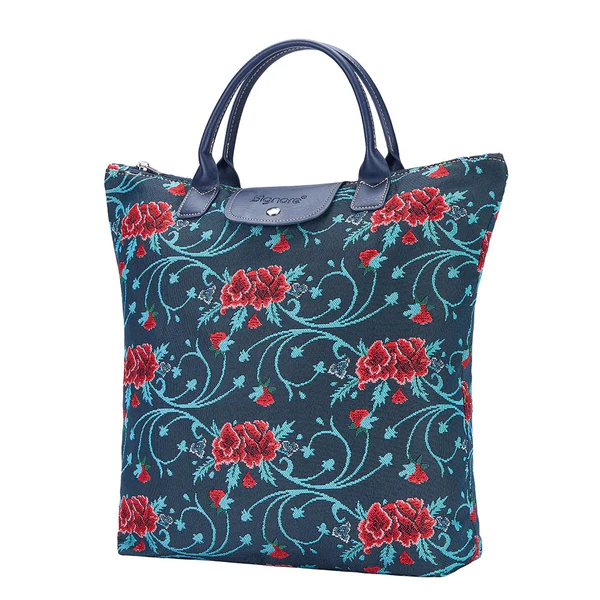 Frida Kahlo Carnation - Foldaway Bag - Image 2