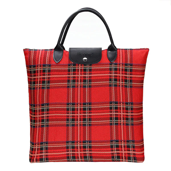 Royal Stewart Tartan - Foldaway Bag