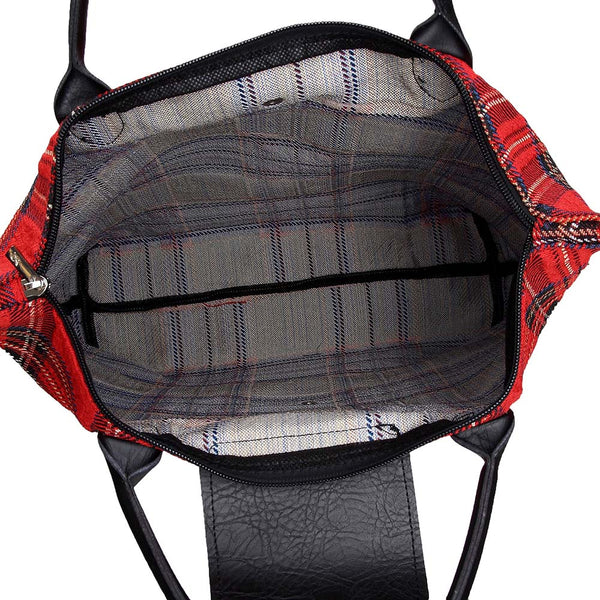 Royal Stewart Tartan - Foldaway Bag - Image 4