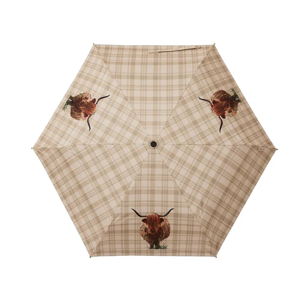 Highland Cow - Automatic Folding Umbrella - Image 2