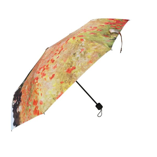 Claude Monet Poppy Field - Art Folding Umbrella - Image 2