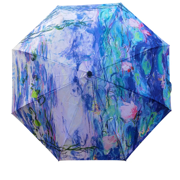 Claude Monet Water Lily - Art Folding Umbrella - Image 2