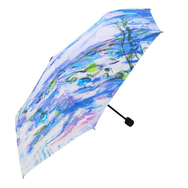 Claude Monet Water Lily - Art Folding Umbrella - Image 3