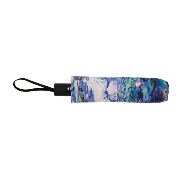 Claude Monet Waterlily - Automatic Reverse Umbrella - Image 4