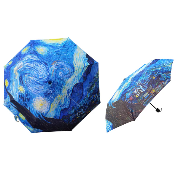 Van Gogh Starry Night - Art Folding Umbrella
