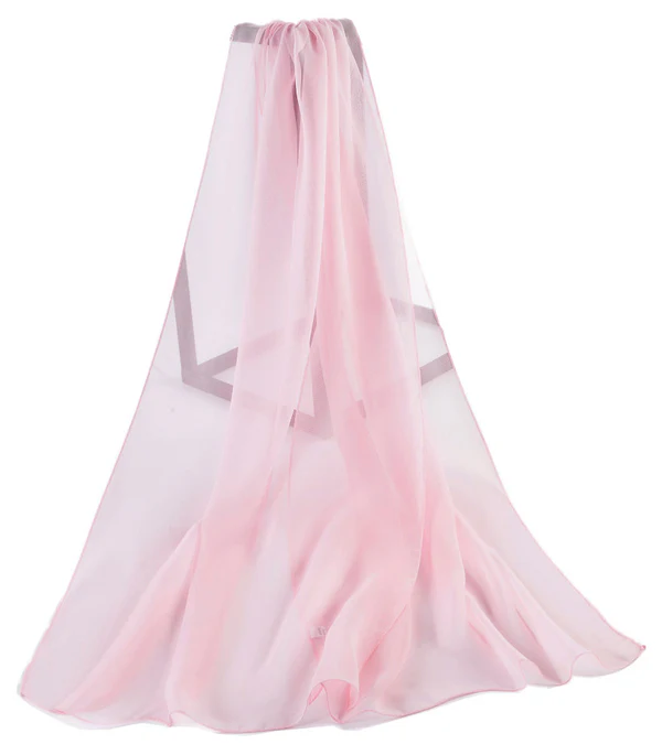 Baby Pink - Plain Chiffon - Image 5