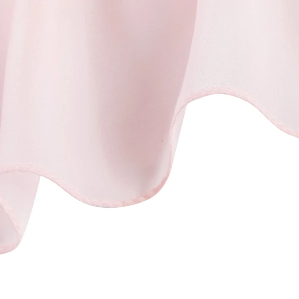 Baby Pink - Plain Chiffon - Image 3