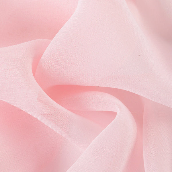 Baby Pink - Plain Chiffon - Image 4
