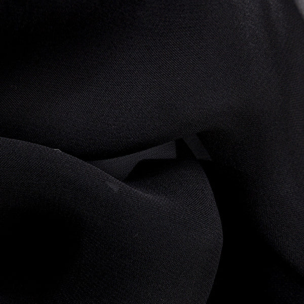 Black - Plain Chiffon - Image 4