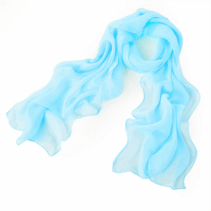 Bright Blue - Plain Chiffon