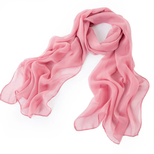 Pink - Plain Chiffon
