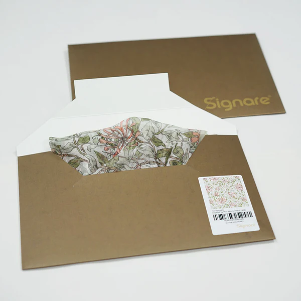 May Morris Honeysuckle - 100% Pure Silk Scarf - Image 6