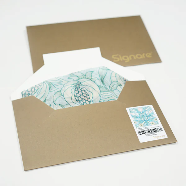 William Morris Pomegranate & Lily - 100% Pure Silk Scarf - Image 2