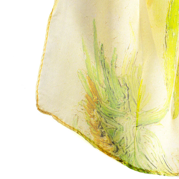 Van Gogh Sunflowers - 100% Pure Silk Scarf - Image 4