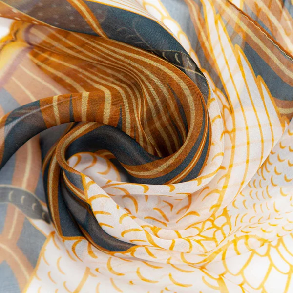 Walter Crane The Swan - 100% Pure Silk Scarf - Image 3