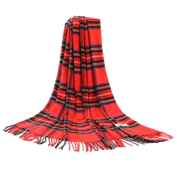 Royal Stewart Tartan - Shawl Scarf - Image 2