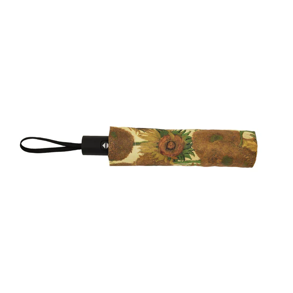 Van Gogh Sunflower - Automatic Reverse Umbrella - Image 3