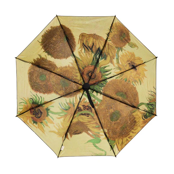 Van Gogh Sunflower - Automatic Reverse Umbrella - Image 4