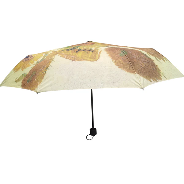 Van Gogh Sunflower - Art Folding Umbrella - Image 3
