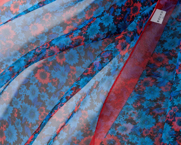Blue - Chiffon Daisy - Image 2