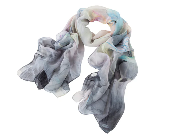 Multi Black - Lotus Chiffon