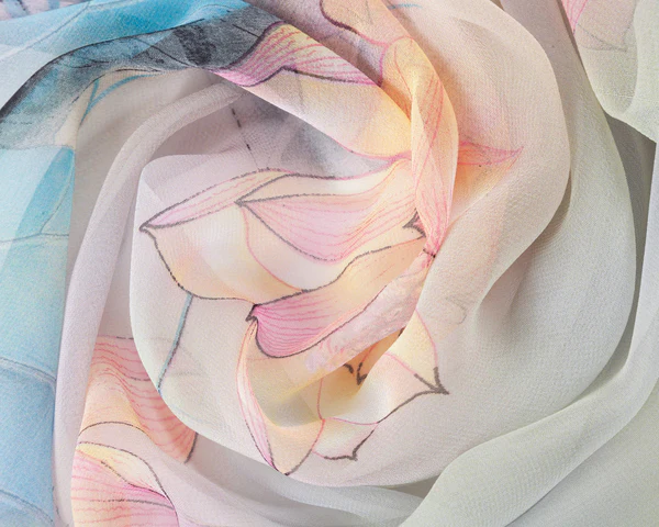 Multi Black - Lotus Chiffon - Image 5