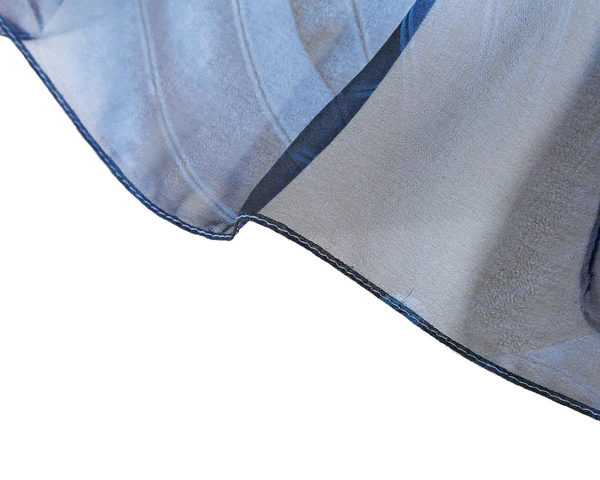Navy Blue - Lotus Chiffon - Image 3