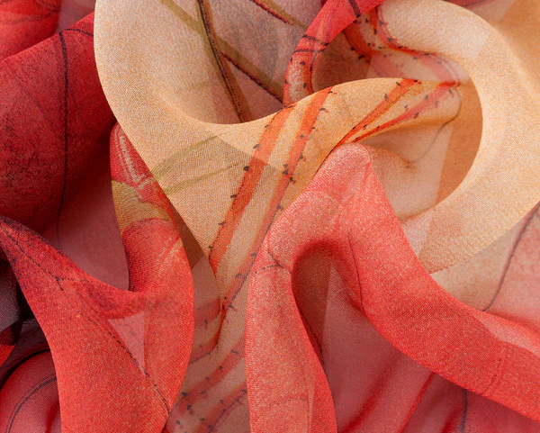 Red - Lotus Chiffon - Image 3