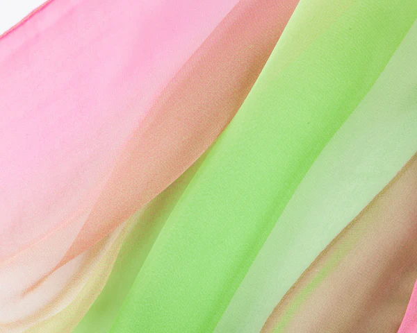 Apple Pink - Multi Chiffon - Image 2